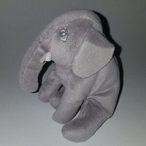 Small Gray Elephant IKEA Plush 5" Realistic Stuffed Animal Toy Lovey